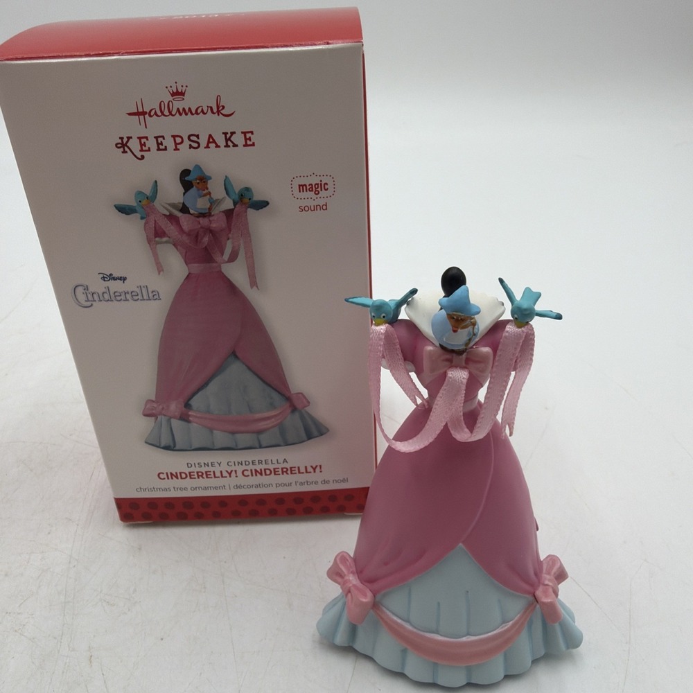 2013 Hallmark Cinderelly! Cinderelly! Ornament Disney Cinderella NEW In Box